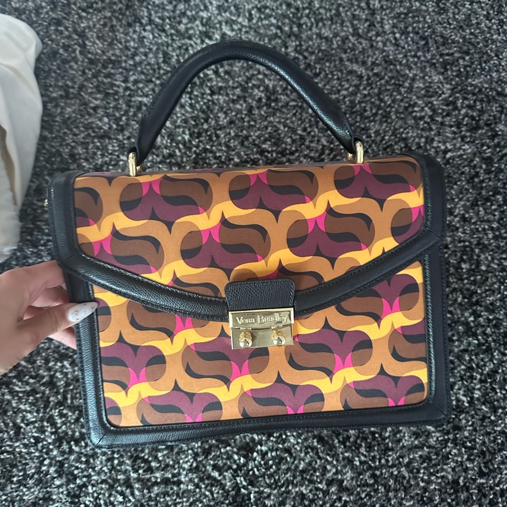 vera bradley lydia large satchel